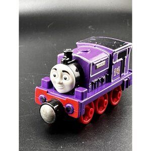 2013 Thomas & Friends Take N Play Along CHARLIE Diecast‎ Train Engine #14 Purple